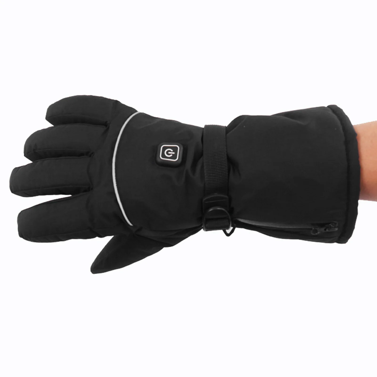 

USB Electric Heated Gloves 3.7V 4400mAh Rechargeable Battery Powered Hand Warmer For Hunting Fishing Skiing Motorcycle Cycling