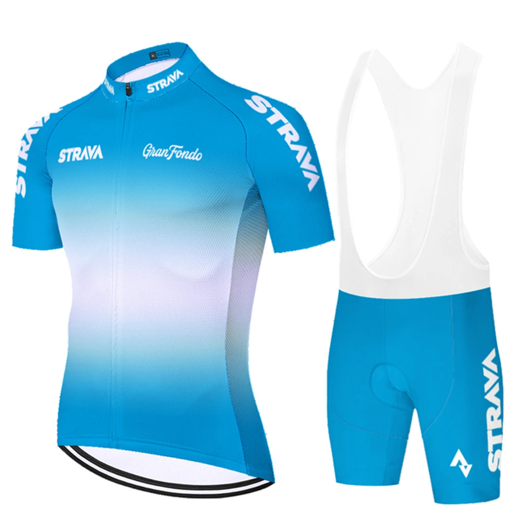 

Pro Team Cycling Set Bike Jersey Sets Cycling Suit Bicycle Clothing Maillot Ropa Ciclismo MTB Kit Sportswear Strava