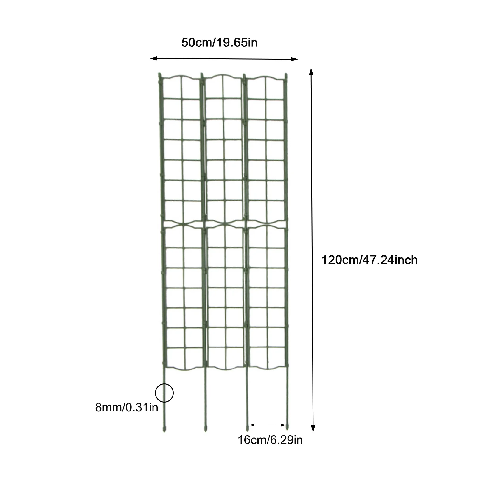

Outdoor Garden Plant Obelisks Plastic Climbing Stand Plant Support Climbing Frame Garden Decor Plant Bracket Garden Trellis