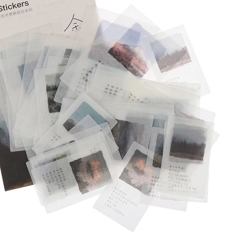 40 шт./компл. креативный Дневник Декор стикер DIY стационарный альбом Скрапбукинг