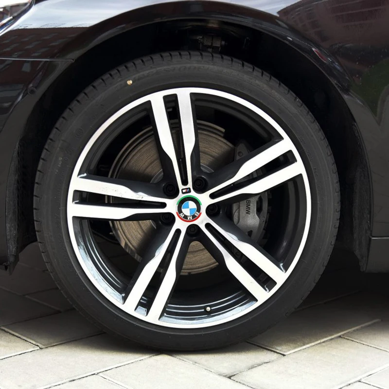 Декоративные Стикеры для центра колеса 4 шт. M3 M5 E36 E46 E60 E90 E92 BMW X1 F48 X3 X5 X6 аксессуары