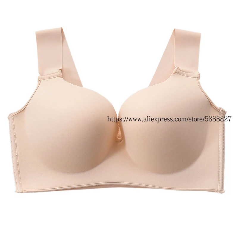 Seamless Bras For Women Sexy Push Up Lingerie Plus Size Wire Free 80 85 90 95 100 105 D E Cup Bra Wireless Bralette Underwear bh