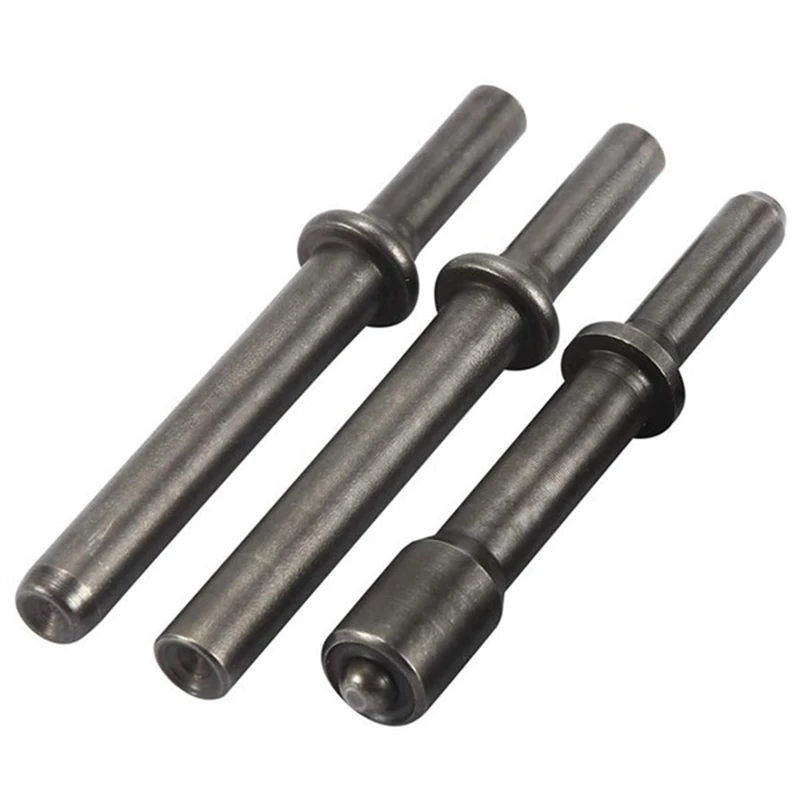 6Pcs Pneumatic Tool Accessories Hard 45 Steel Solid Air Rivet Impact Head Support for Drilling Removal | Инструменты