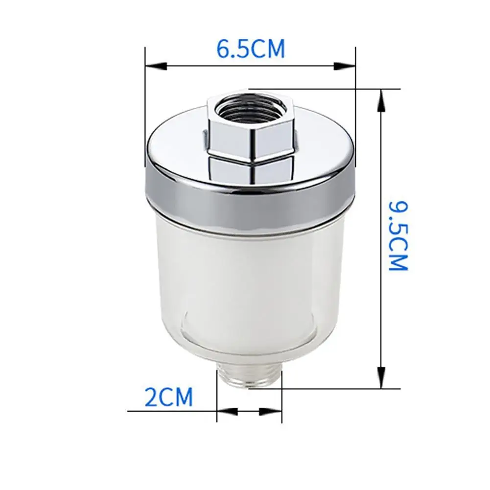 

1 Set Water Outlet Purifier Universal Faucet Filter Bathroom Cotton Household High Shower Practica For Kitchen Density PP F C6P2