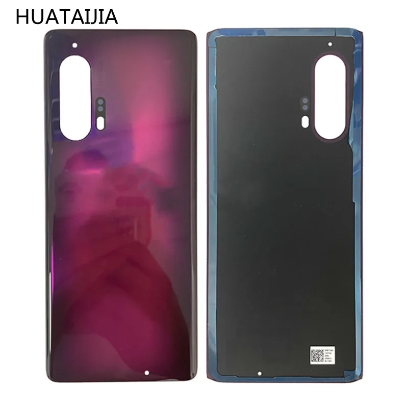 Funda trasera de bater&iacute;a para Motorola Edge +, carcasa de cristal Original para moto, XT2061-3-0