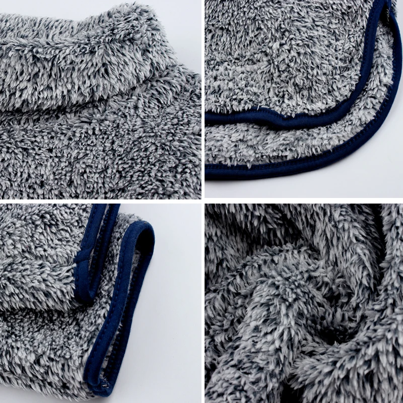 Толстовка Lossky женская теплая флисовая туника с длинным рукавом и высоким воротом