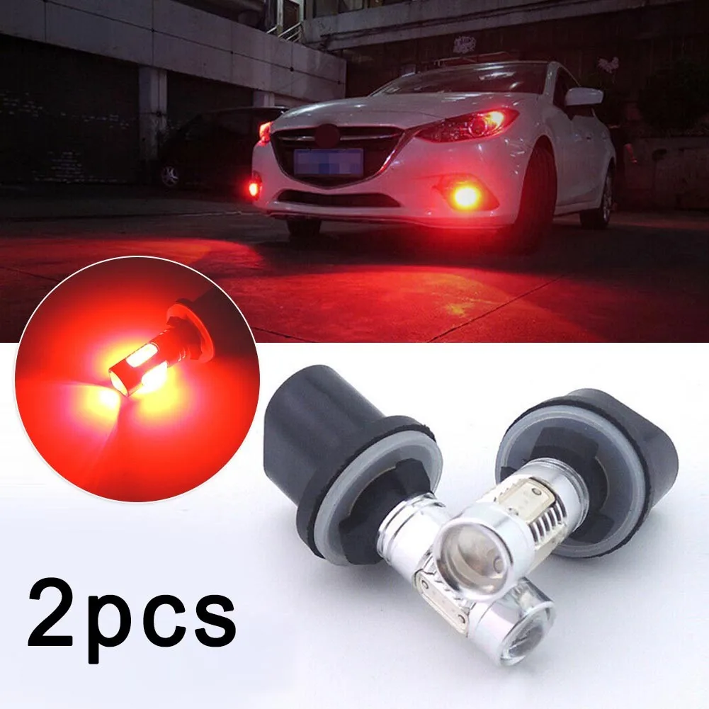 

Driving LED Bulbs Fog Red Parts Truck 12V DC 2 PCS 890 892 Accessories