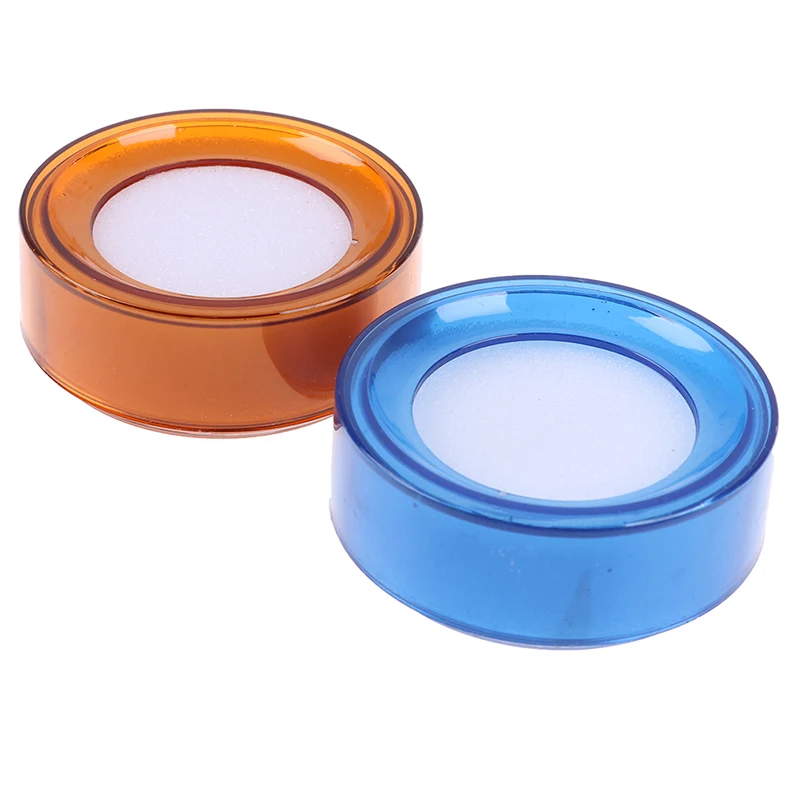 

2PCS/Lot Finger Wet Sponge Finger Dampener Finger Wetting Sponge Damper Count Cute Money Paper Creative Round Case