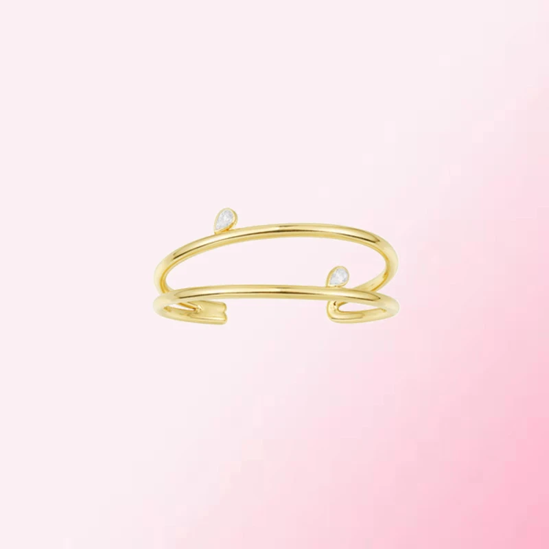 

1:1 Custom Multi-ring Design Stone Fashion Exquisite Bracelet Made Of 925 Sterling Silver