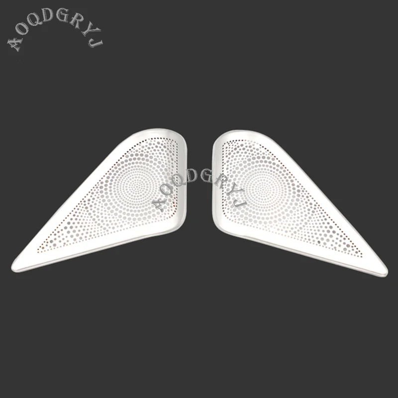 Нержавеющая сталь столб стерео Динамик накладка 2 шт. для Jaguar E PACE 2018 2020 стайлинга