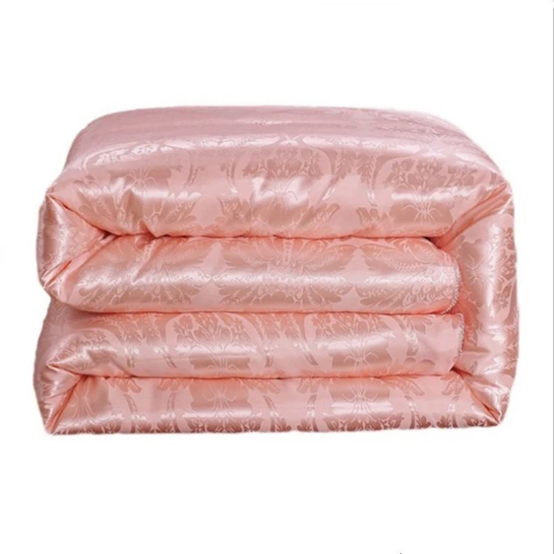 Роскошное шелковое одеяло LISM 100% ручной работы двуспальное Королевское