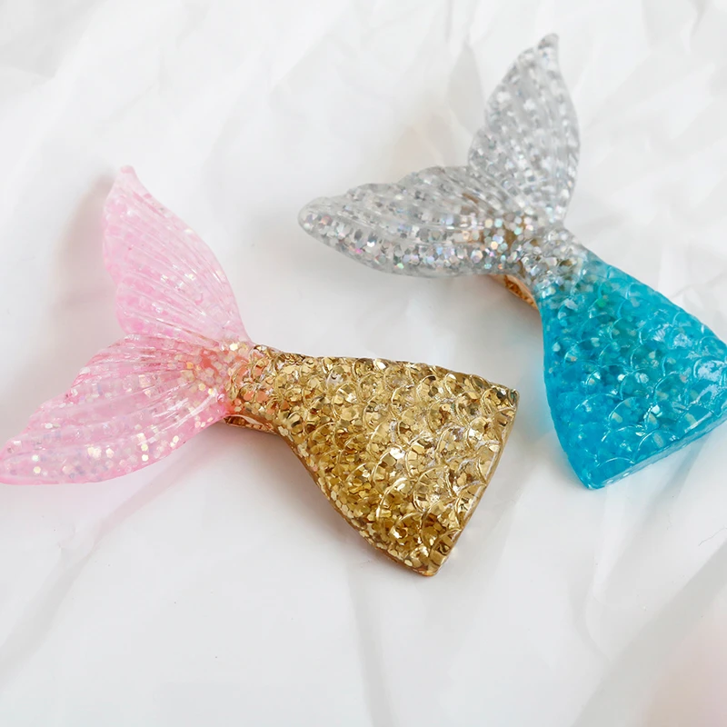 Заколки для волос хвост русалки M MISM блестящие заколки с животными девочек