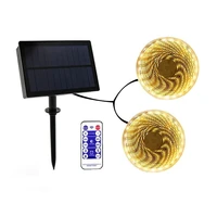 gylbab solar strip lights 5 10 m 600 leds night string fairy wedge outdoor waterproof holiday party lamps with remote