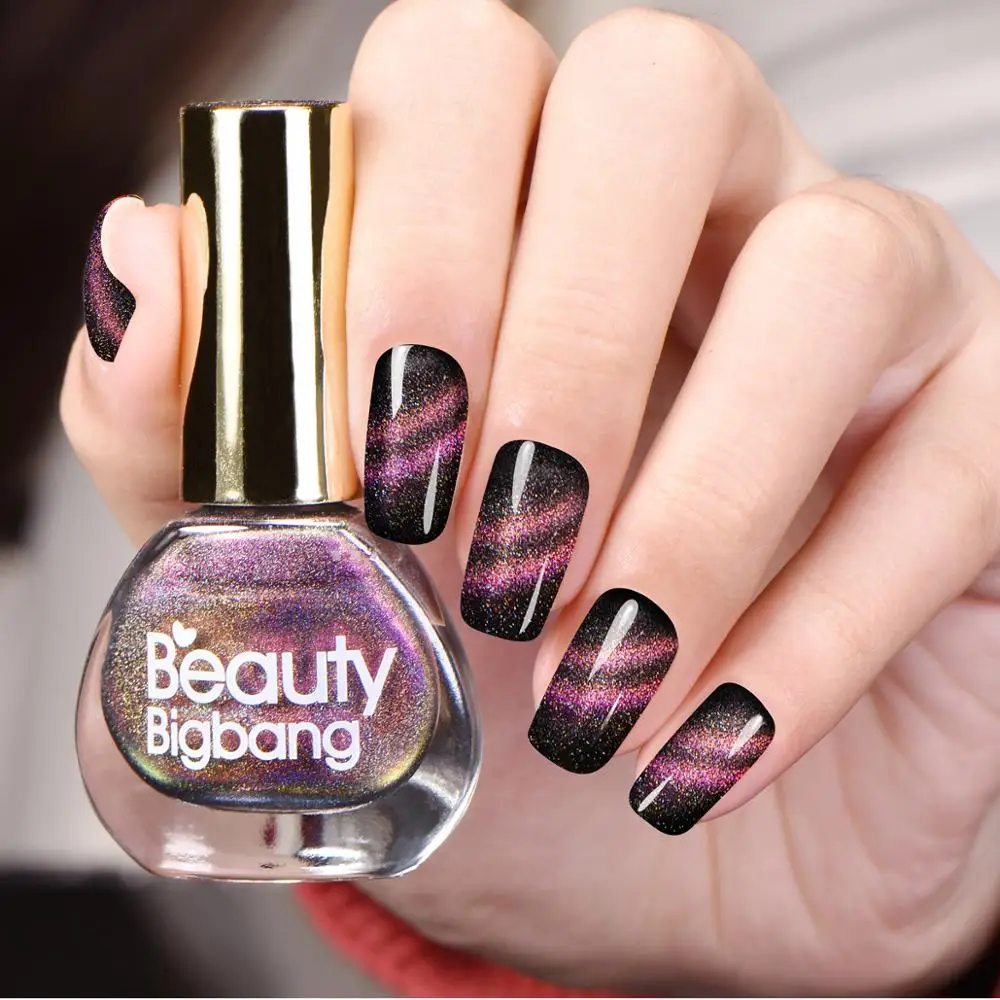 BeautyBigBang 1 комплект 3D лак для ногтей с эффектом кошачий глаз в комплекте 5 бутылки 6