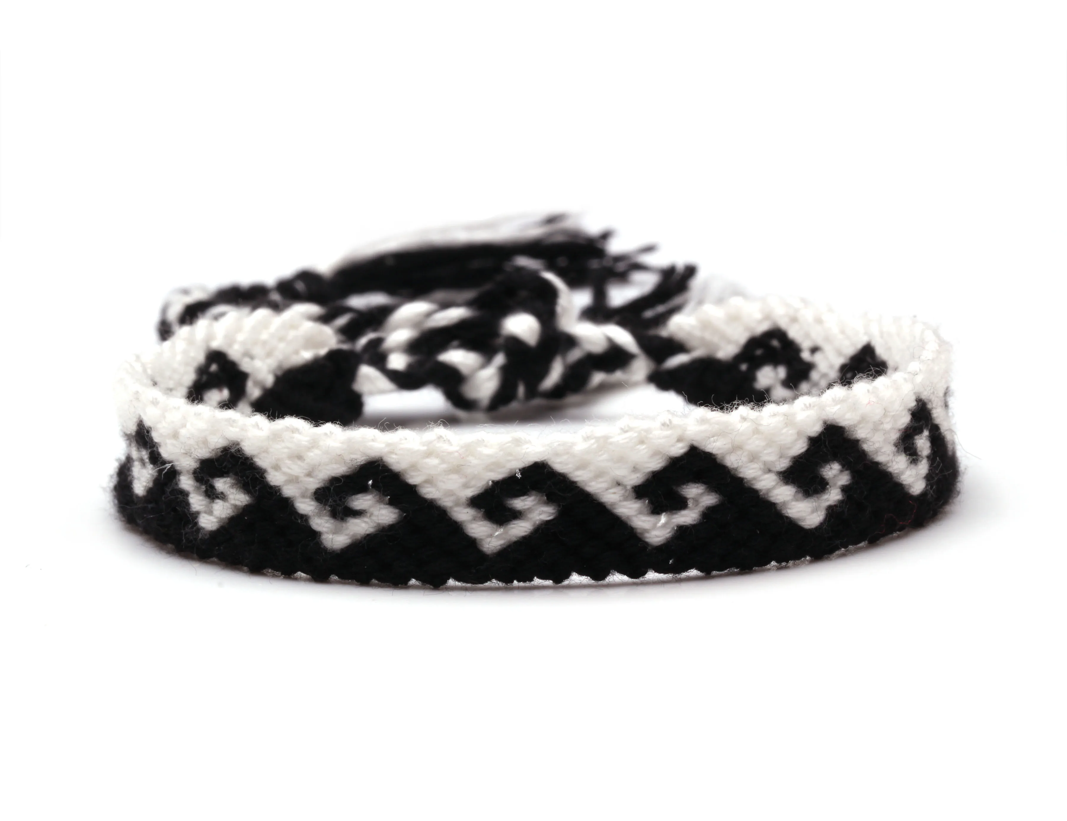 Плетеный браслет греческая волна в стиле бохо с вышивкой дружбы для женщин и