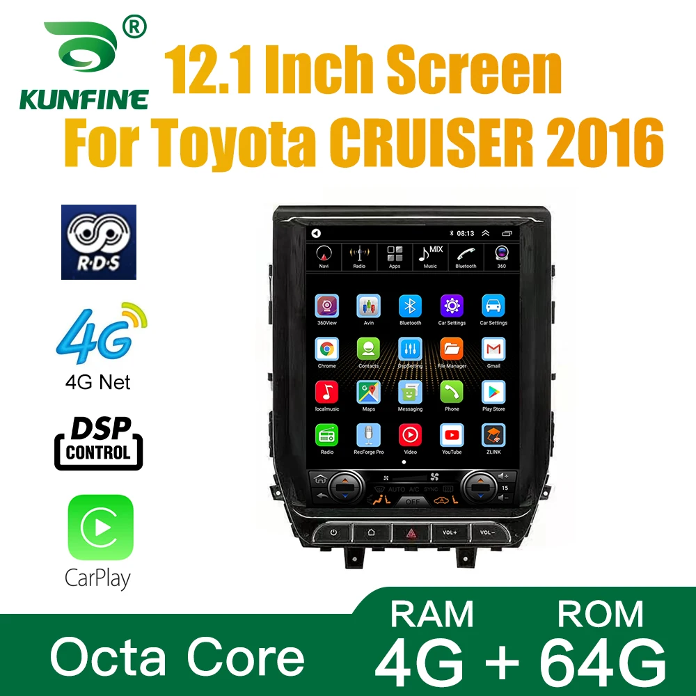 Экран Tesla Android 10 0 4 Гб RAM 64GM ROM Восьмиядерный автомобильный DVD GPS плеер Deckless Car Stereo для