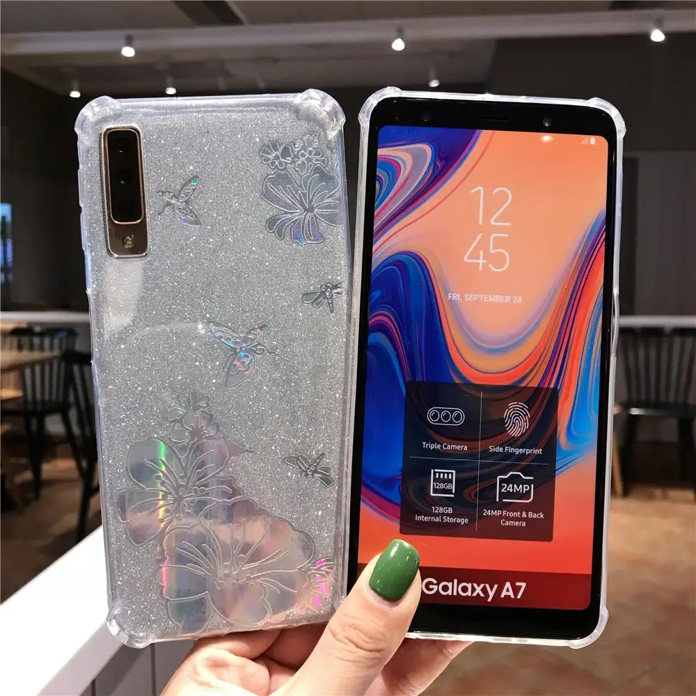Защитный блестящий чехол Buterfly Rose Flower для Sony Xperia XZ4 XZ3 XZ2 XZ1 XZ X Z5 мягкий из ТПУ XA3 Ultra XA2