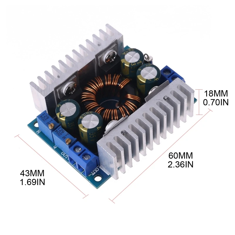 

DC-DC8A Synchronous Rectification Automatic Step-up/Step-down Power Module