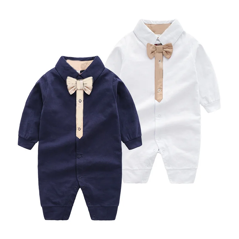 Брендовая Новая модная Осенняя Повседневное одежда для малышей комбинезон