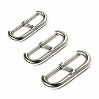 wholesale new 50pcslot stainless steel watch buckle watch clasp 16mm 18mm 20mm 22mm for watch bands watch straps 20090501