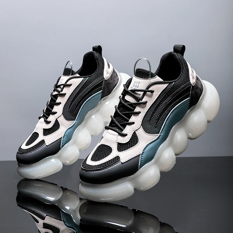 

Mesh Sneakers Breathable Casual Shoes Male Sneakers Summer For Men Athletic Korean Running High White Trainers Sport