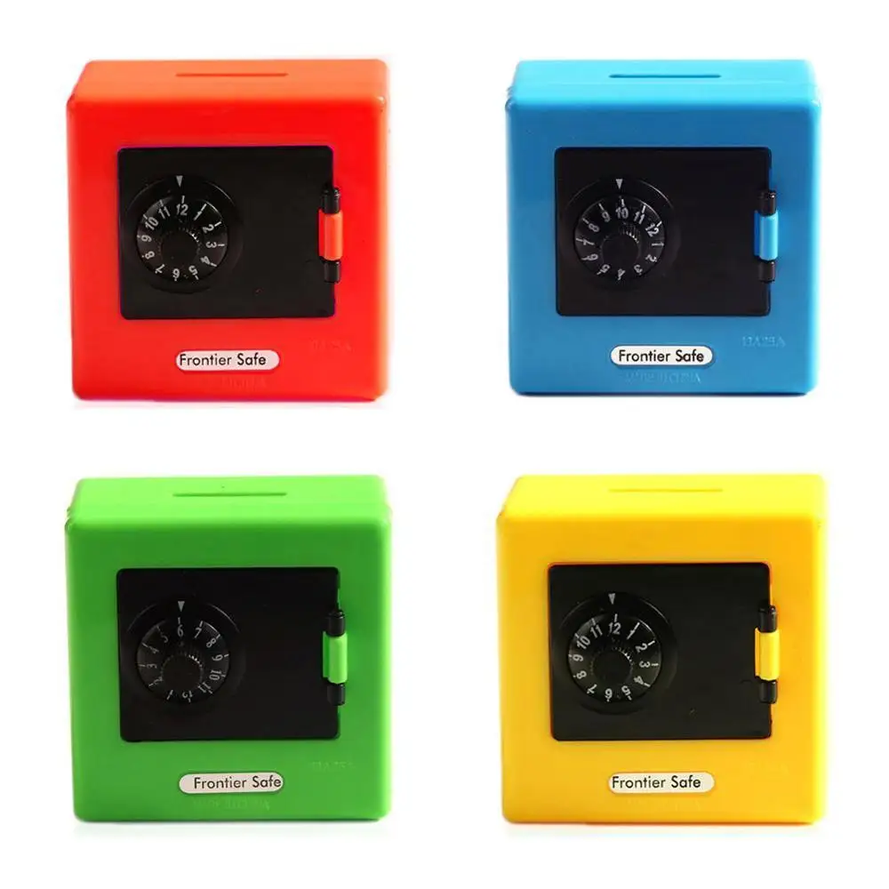 

1PC Mini Money Boxes Combination Lock Money Coin Saving Banknote Cash Piggy Deposit Safe Box Storage Case Gift Bank Code