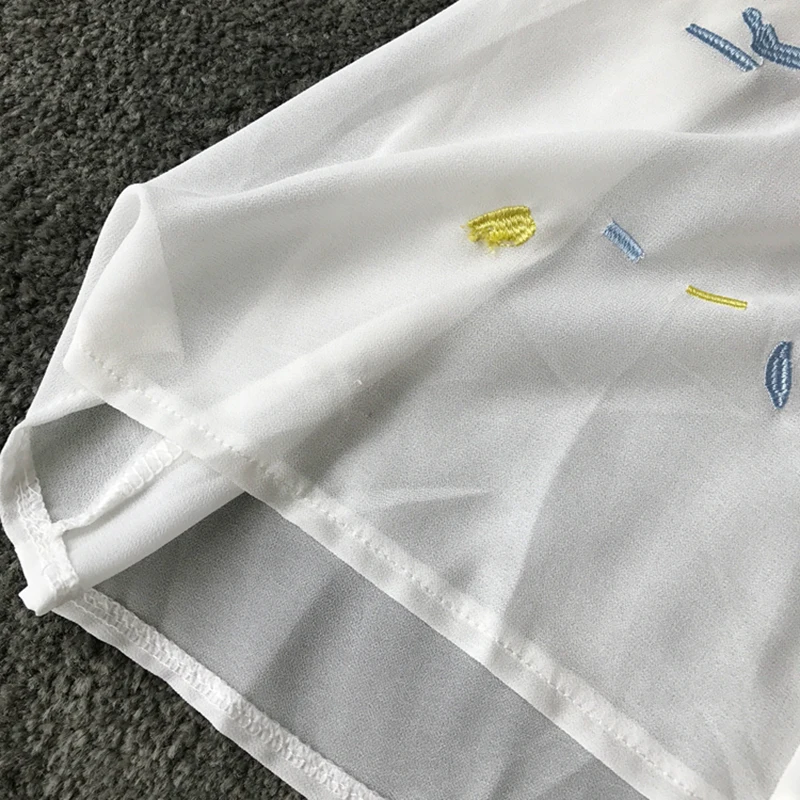 Шифоновое богемное женское платье Новинка лета 2020 вышитое длинное пляжное макси