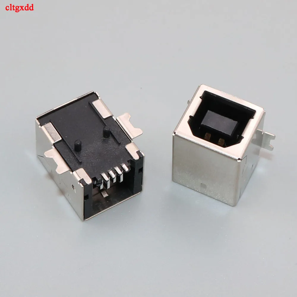 

5Pcs Type B Smt Female 180 Degree USB-B Smd USB-BF For Fax Communication Interface