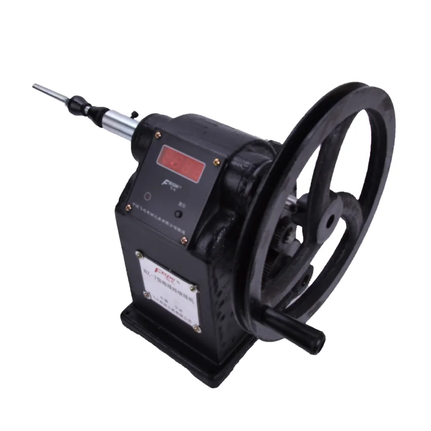 

High quality NZ-7 2.5mm wire diameter Hand Manual coil Winding Machine