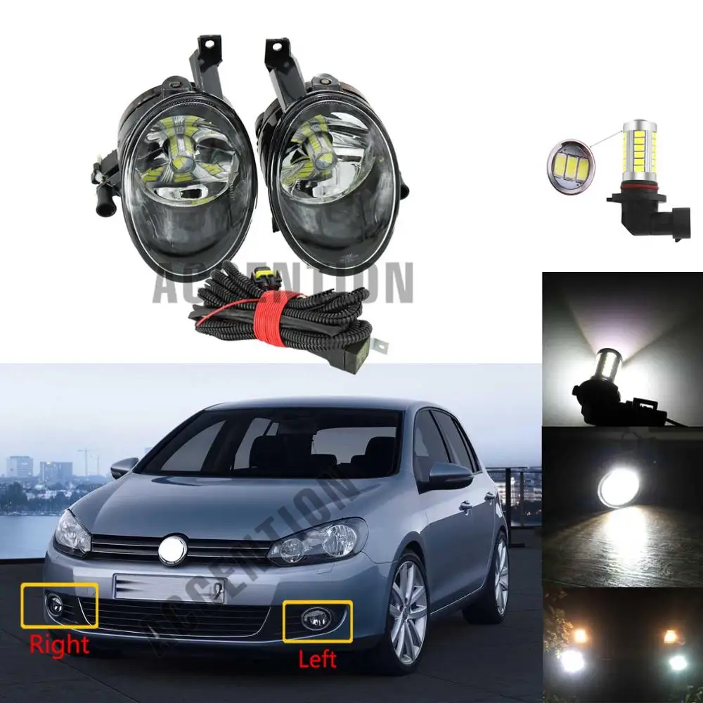 Светодиодный для VW Golf 6 MK6 2009 2010 2011 2012 2013 Кабриолет 2012-2016 спереди светодиодный