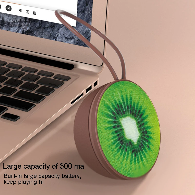 Портативный Bluetooth динамик в форме фруктов уличный сабвуфер спортивный бас s 4 2