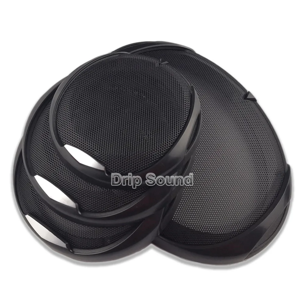 Сетчатая Накладка для автомобильной аудиосистемы декоративная круглая