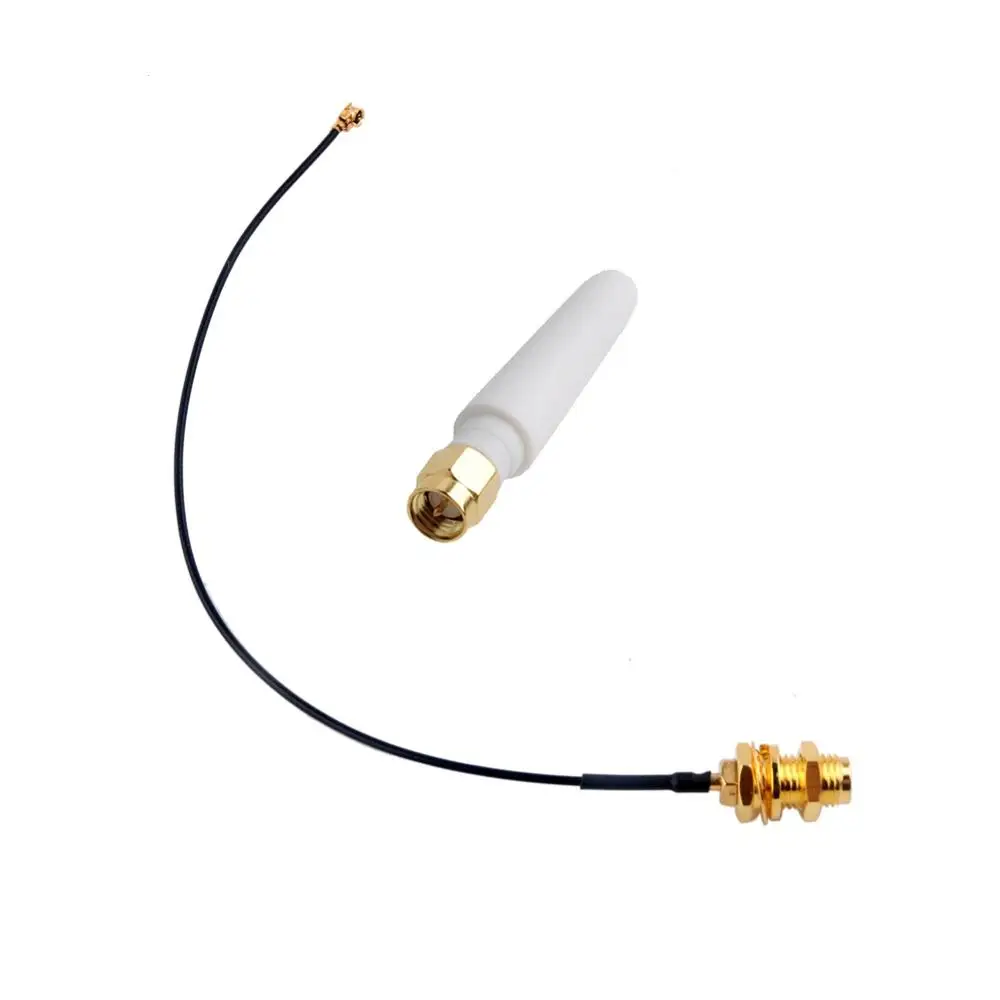 2 шт. U. FL IPEX к SMA разъем антенны 868 МГц для Lora доска IOT Lora32u4 II Wifi Lora32 Lora модуль RCmall FZ3680