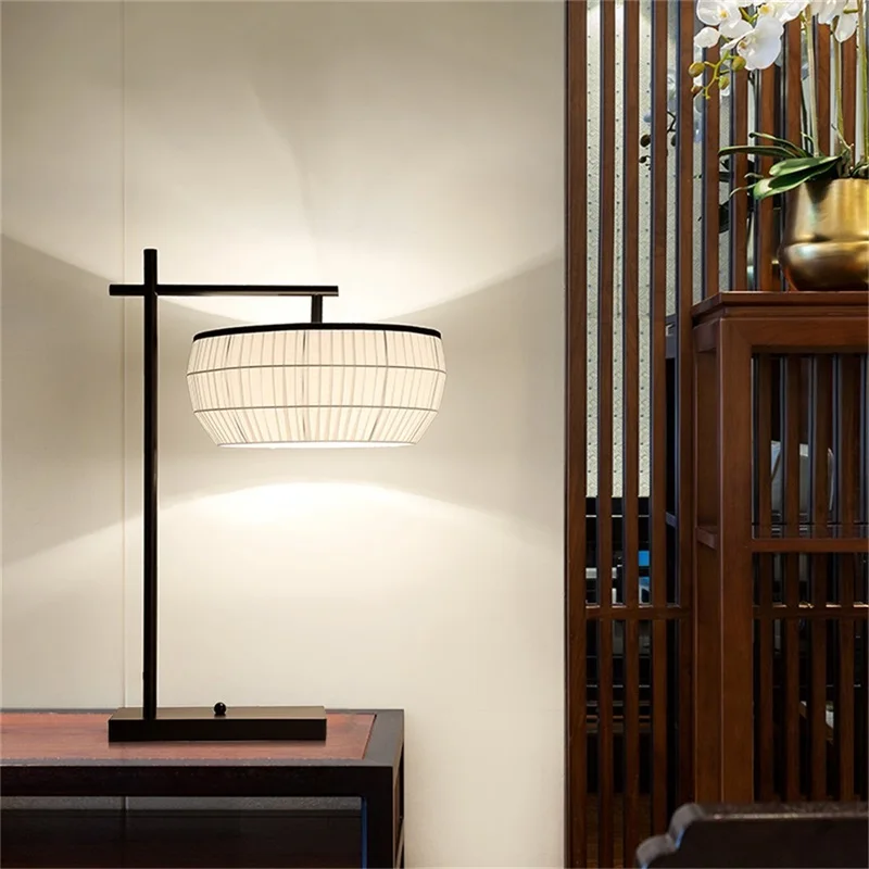 Светодиодная настольная лампа AOSONG современный дизайн черная роскошсветильник