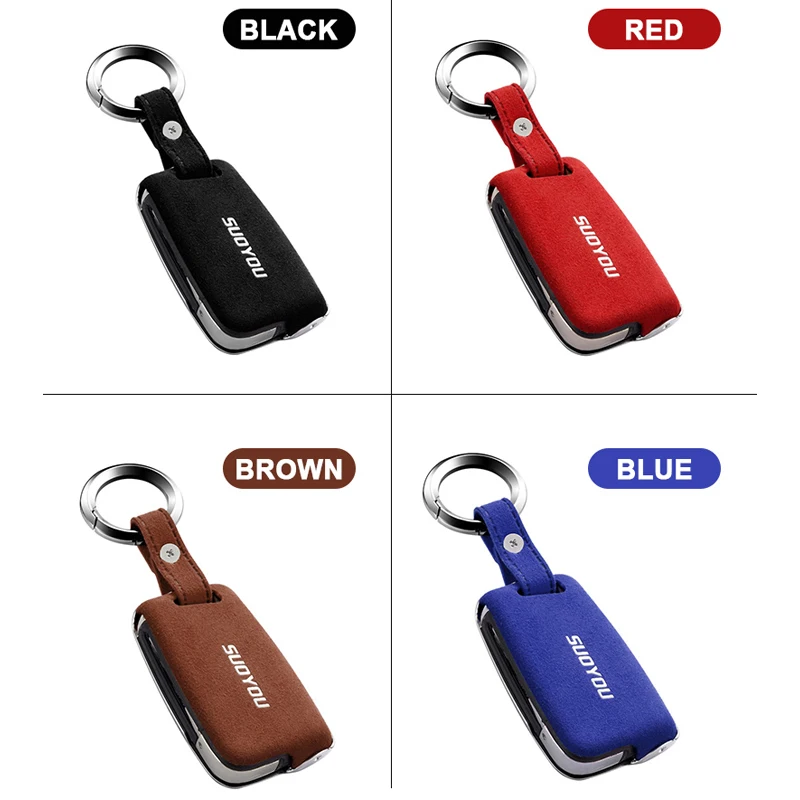 Натуральная кожа оцинкованная брелок для автомобильных ключей чехол Обложка Skoda