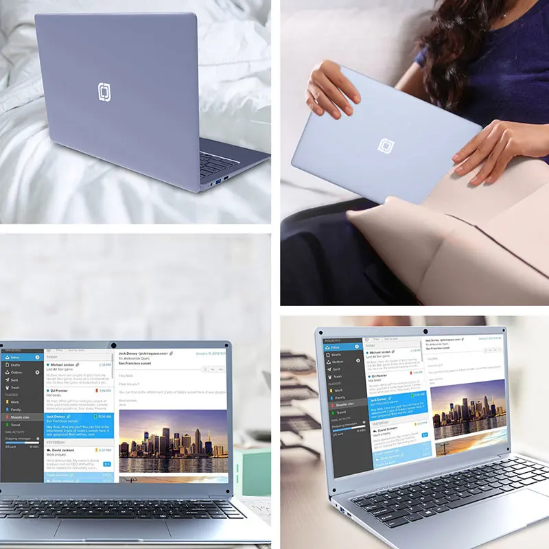 

S5 Notebook Windows 10 12GB 256GB Intel N4020 Dual Core Laptop 14 Inch 1920*1080 IPS Computer PC Portable