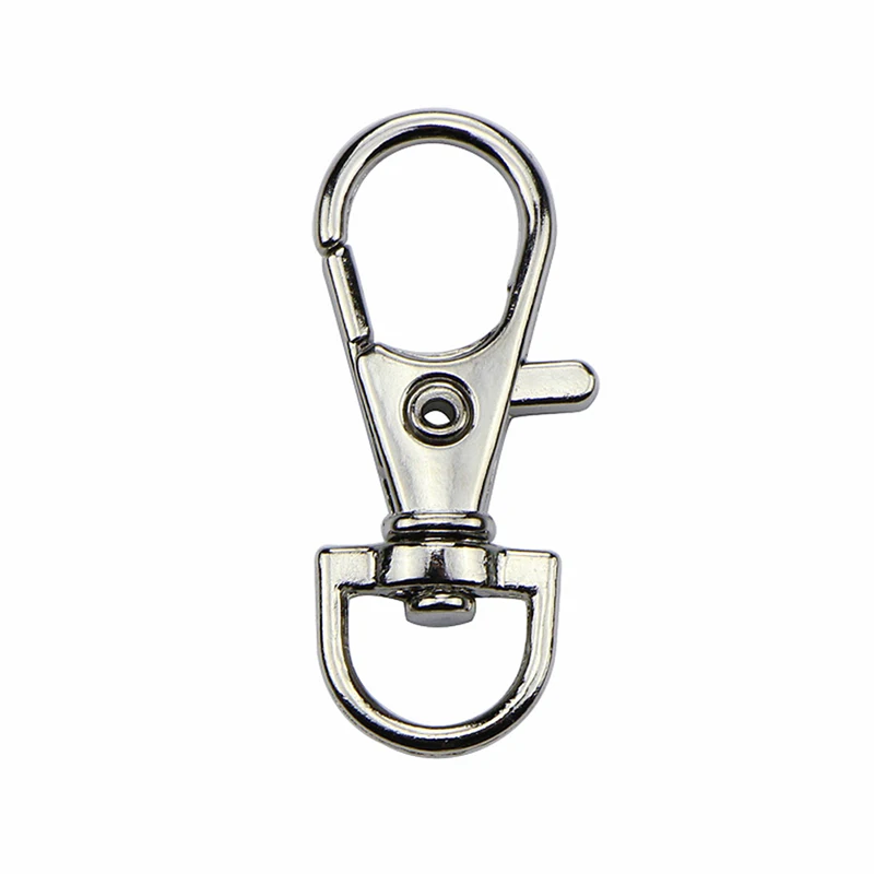 Металлический Карабин 60 шт./компл. поворотный триггер собака пряжка брелоки