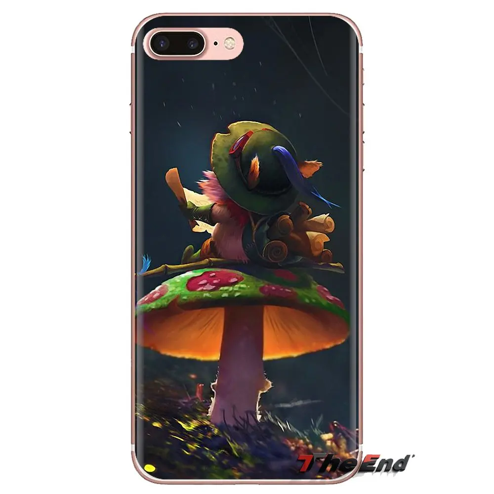 Для samsung Galaxy S2 S3 S4 S5 мини S6 S7 край S8 S9 Plus Note 2 3 4 5 8 Coque чехол для телефона Funda корки Teemo