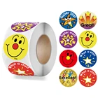 100-500 шт. награда Стикеры s мотивационные Стикеры s Детская школа награда студенты учителя милые наклейка в форме животных Стикеры этикетки для печати