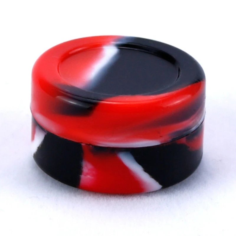 1 шт 5 мл силиконовая Емкость для воска dab электронных сигарет крем силиконовые