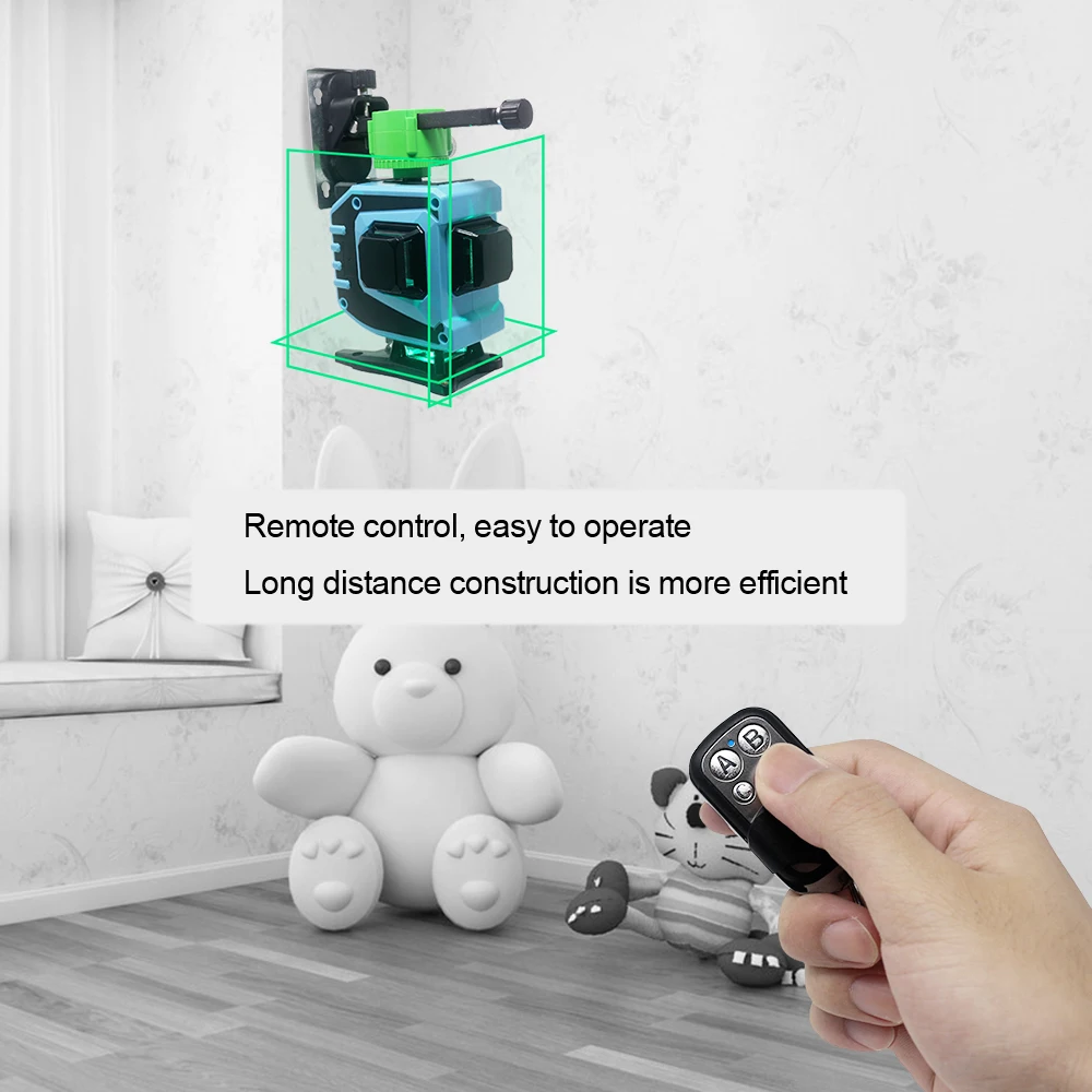 Ketotek 12 линий 3D уровень самонивелирующийся 360 горизонтальный и вертикальный крест