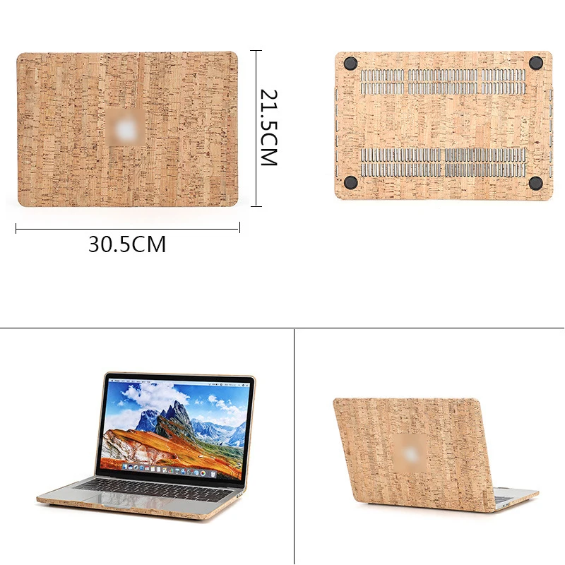 laptop case for apple macbook air pro 13 3 15 4 16 inch wood grain computer a1707 a1990 full protection shockproof back cover free global shipping