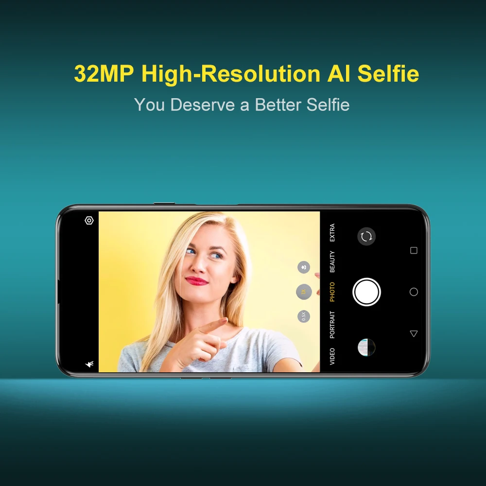 Смартфон Cubot X50 8 ГБ NFC 64-мегапиксельная четырехъядерная камера дюйма 32 МП 128 ROM FHD +