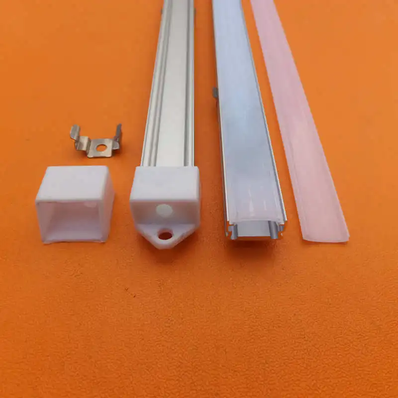 Бесплатная доставка светодиодный алюминиевый канал светильник Светодиодная