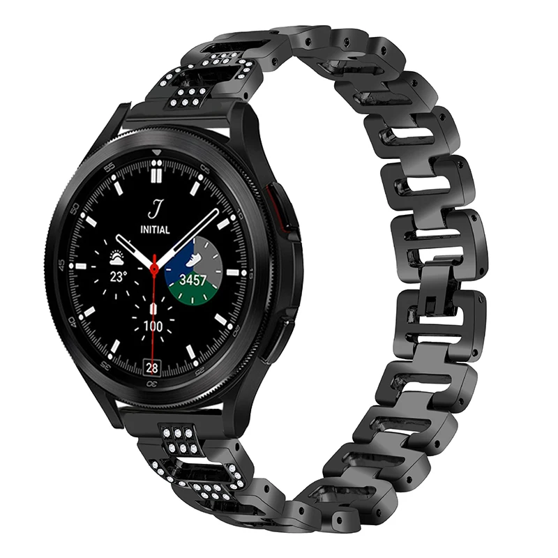 

Metal Watch Strap For Samsung Galaxy Watch 4 44mm 40mm bracelet For Galaxy Watch 4 Classic 42mm 46mm Smart Watch Accessories