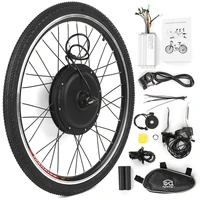 2022 new in electric bike conversion kit bike rear wheel hub motor kit 48v 1000w powerful e bike motor kit brushless controller