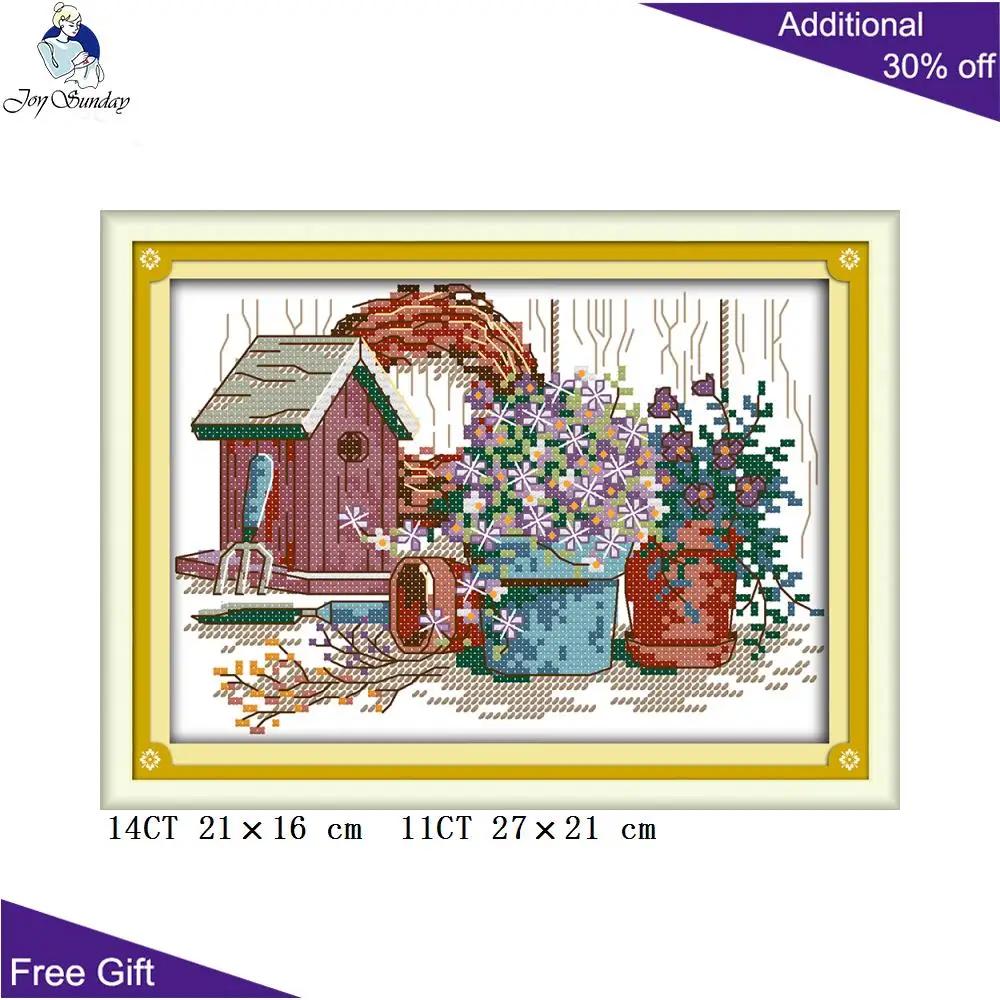 Домашний декор Joy Sunday, птичье гнездо, вышивка крестиком (art.: 3920b81eef3eb) - 3920b81eef3eb