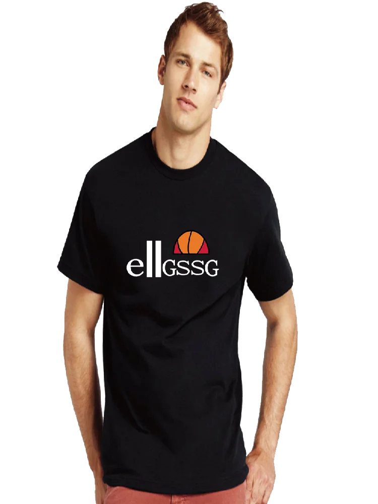 

2021 summer men's shirt round neck T-shirt solid color printing simple style running jogging casual sports men's clothing