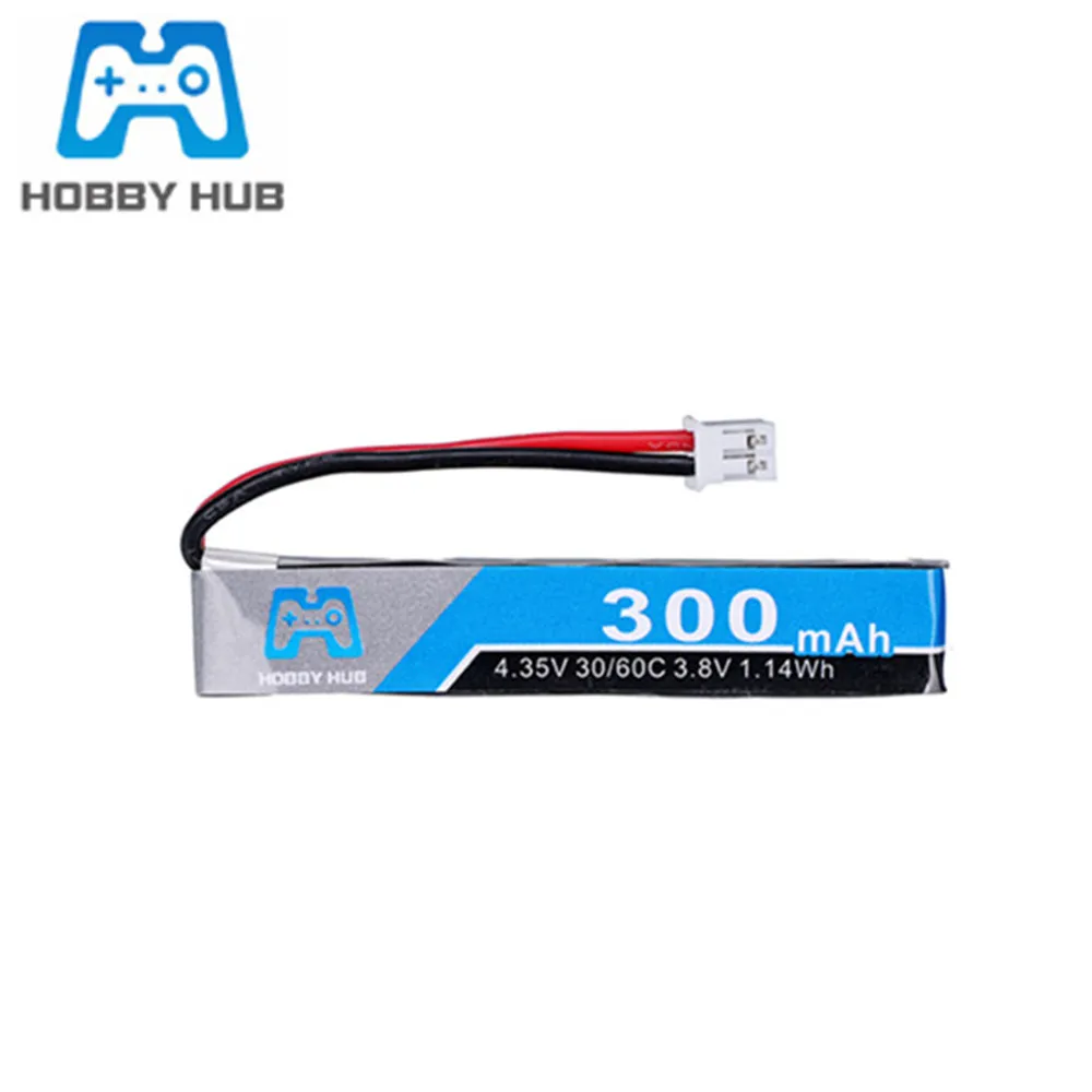 

1S 300mAh 3.8V 30C/60C 4.35V Lipo battery PH2.0 Plug For Snapper6/7/8/Mobula7/UR65/US65/UK65 RC FPV Racing Drone