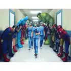 Картина из квадратных страз, вышивка крестиком, мультяшный персонаж, 5d алмазная вышивка Доктор, сделай сам, картина, домашний декор, рукоделие E840